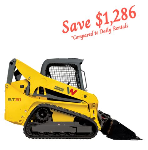 skid steer weekly rental rates|renting skid steer near me.